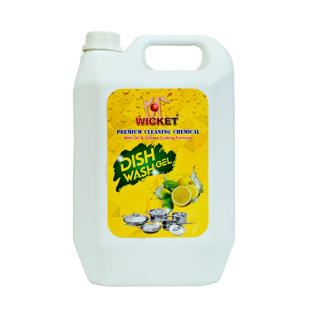 Wicket Dish Wash Gel | Powerful Lime-Based Utensil Cleaner