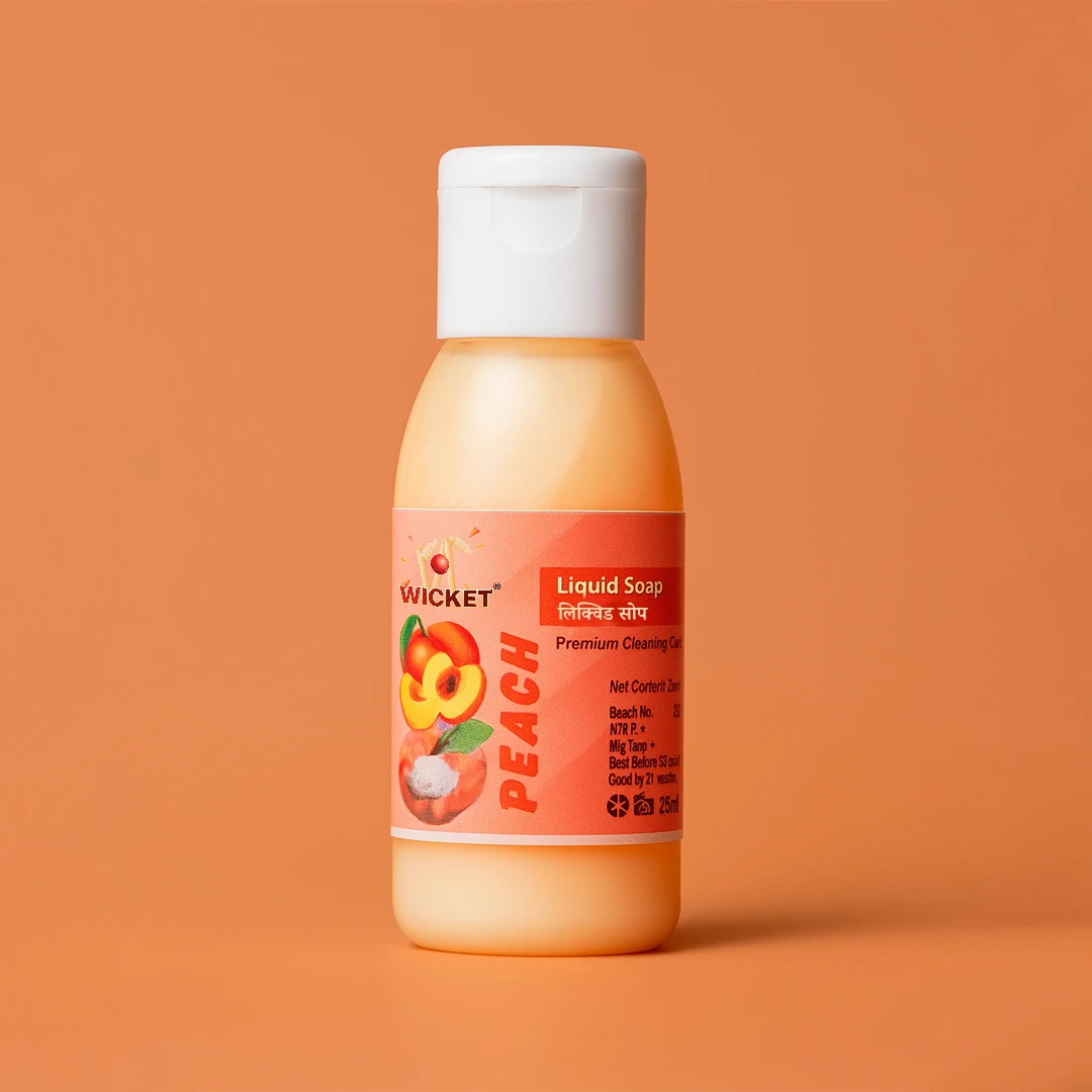 Wicket Liquid Soap (25ml x Pack of 10) | Travel-Friendly Hand Wash - Image 2